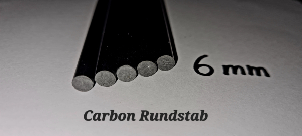 Carbon Rundstab 6 mm